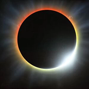 Annular solar eclipse, artwork
