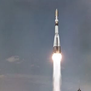 Launch of Voskhod-1