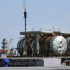 Natural gas processing station