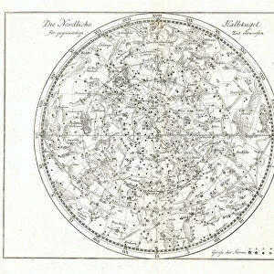 Star map, 1805