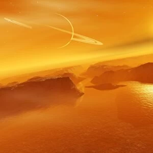 Titan landscape