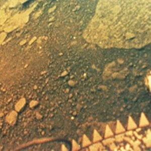 Venus surface from Venera 13