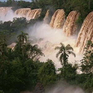 Iguassu Falls, UNESCO World Heritage Site, Misiones region, Argentina, South America