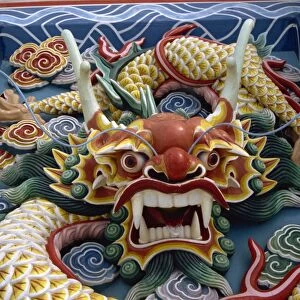 Detail on new Chinese Temple