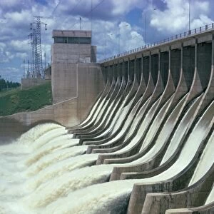 Rio Hondo Dam on Rio Dulce, Argentina, South America