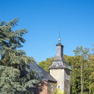Belgium, Waloon Region (Wallonia), Liege Province. Chateau de Jehay Castle