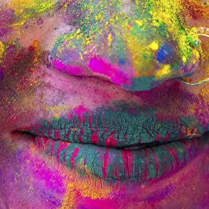 Colorful lips, Dhaka, Bangladesh