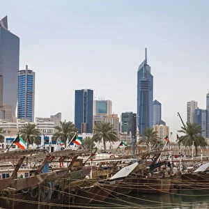 Kuwait, Kuwait City, Old Ships port