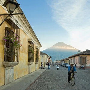 La Antigua Guatemala (Unesco site) and Vulcan de Agua, Guatemala