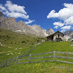 Refugio Firenze in Cisles, Ortisei, Seceda, Val Gardena, Trentino, South Tyrol, Italy