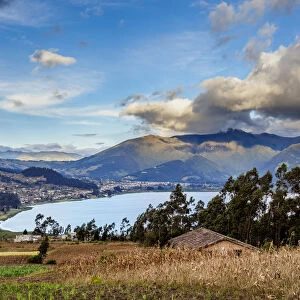 San Pablo Lake, Otavalo, Imbabura Province, Ecuador