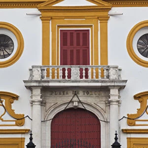Spain, Andalucia Region, Seville Province, Seville, Plaza de Toros de la Real Maestranza