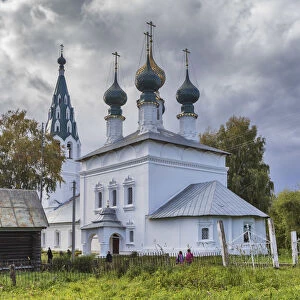 St Nicholas church, 1724, Sidorovskoye, Kostroma region, Russia