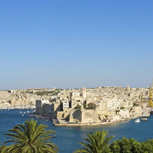 View from Valletta to Vittoriosa, Malta