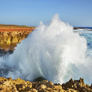 Wave impression at Point Quobba - Australia, Western Australia, Gascoyne, Point Quobba