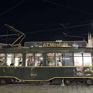 An Atmosfera is a historic 1928s ATM tram that has been completely transformed into