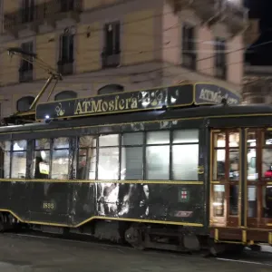 An Atmosfera is a historic 1928s ATM tram that has been completely transformed into An Atmosfera is a historic 1928s ATM tram that has been completely transformed into