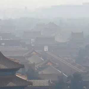 Forbidden City is seen amid smog ahead of Chinese Lunar New Year in Beijing Forbidden City is seen amid smog ahead of Chinese Lunar New Year in Beijing