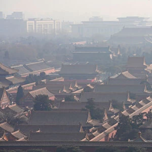 A general view of Forbidden City is pictured in central Beijing