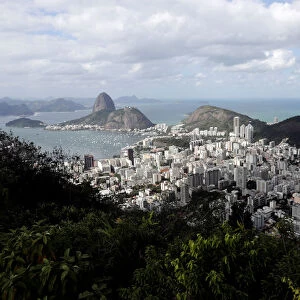 A general view shows building in Rio de Janeiro