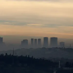 Morning mists over the Asian side of Istanbul Morning mists over the Asian side of Istanbul