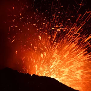 Mount Etna, Europes highest and most active volcano, erupts in Sicily