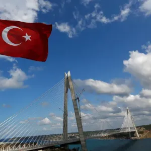Newly built Yavuz Sultan Selim bridge, the third bridge over the Bosphorus linking Newly built Yavuz Sultan Selim bridge, the third bridge over the Bosphorus linking