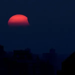 Partial Solar Eclipse Print