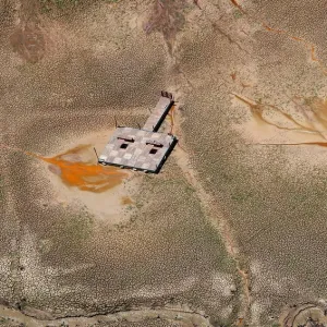 Pontoons are seen on the cracked ground of the Atibainha dam during a drought in Nazare Pontoons are seen on the cracked ground of the Atibainha dam during a drought in Nazare