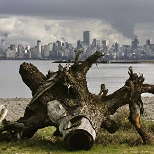 Skyline of Vancouver host of the 2010 Olympic Winter Games