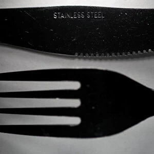 Stainless Steel cutlery is seen in Manchester