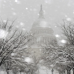 U. S. Capitol Blizzard