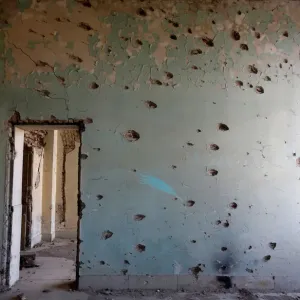 The Wider Image: In the ruins of Kabuls Darul Aman palace