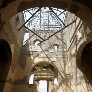 The Wider Image: In the ruins of Kabuls Darul Aman palace
