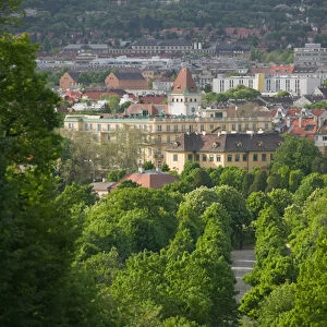 AUSTRIA-Vienna: View of Penzing vrom Schonbrunn Palace Hills
