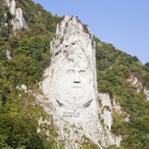 Iron Gate, Portile de Fier, gorge of river danube through the southern carpathian Mountains