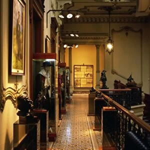 Montevideo, Uruguay, Interior of the Museo del Gaucho y de la Moneda or Museum of the Gaucho