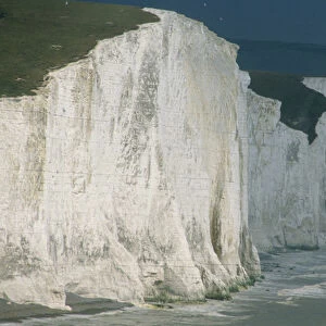White Cliffs of Dover, Chalk cliffs, Seven Sisters, Beachy Head, E. Sussex