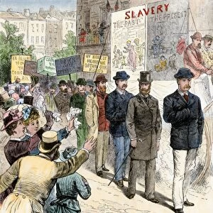 Labor strike, late 1800s