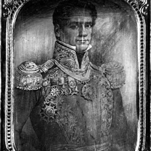 (1794-1876). Mexican soldier and political leader. Daguerreotype by F. W. Seiders, mid 19th century