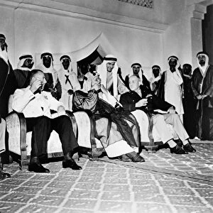 ABDUL-AZIZ IBN-SAUD (1880-1953). King of Saudi Arabia, 1932-1953