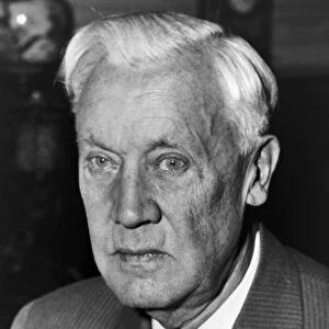 AXEL WENNER-GREN (1881-1961). Swedish entrepreneur. Photograph, 28 March 1957