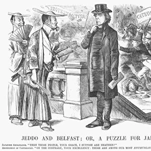 BELFAST RIOTS, 1872. Jeddo and Belfast; or, A Puzzle for Japan
