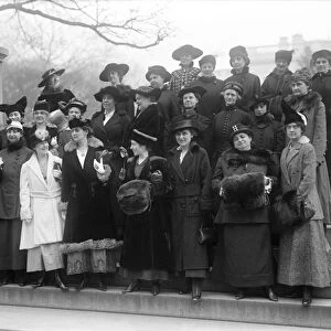 CORSET BUYERS UNION, 1914. Delegates of the Corset Buyers Association labor union