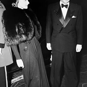 DIETRICH & REMARQUE, 1940. Actress Marlene Dietrich with novelist Erich Maria Remarque