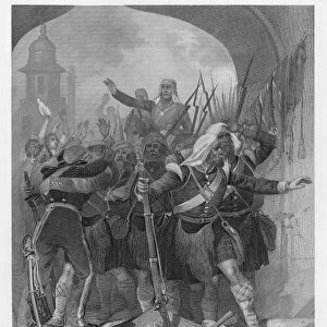 INDIA: SEPOY REBELLION, 1857. Relief of Lucknow by Sir Henry Havelock. Contemoprary English steel engraving
