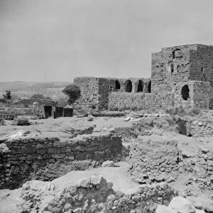 LEBANON: BYBLOS, c1925. Castle ruins at Byblos, Lebanon