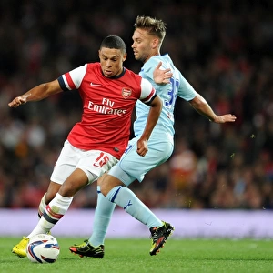 Alex Oxlade-Chamberlain (Arsenal) James Bailey (Coventry). Arsenal 6: 1 Coventry City