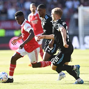 Arsenal's Eddie Nketiah Stars in Pre-Season Win Against 1. FC Nurnberg