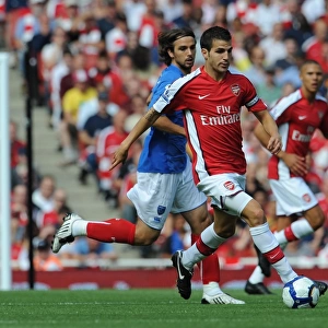Cesc Fabregas (Arsenal) Niko Kranjcar (Portsmouth)